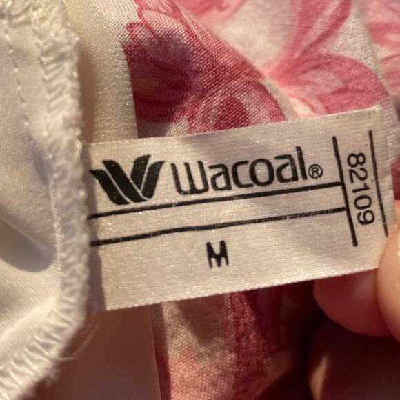 Vintage Lace Slip Satiny White Japanese Lace - Picture 7 of 8